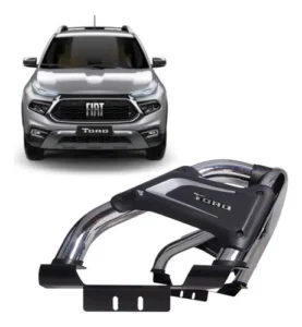 Santo Antônio Premium Cromado Fiat Toro 2016 A 2024 - Autoaba