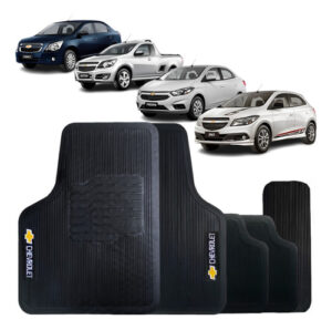 Imagem do produto Jogo Tapete Linha Chevrolet 5 Pçs Escolha Modelo Veículo
