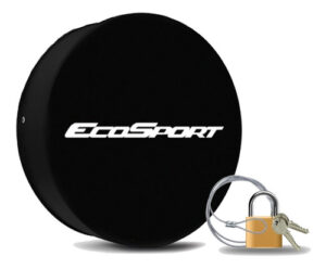 Imagem do produto Capa Para Estepe Pneu Roda Ecosport Com Cadeado