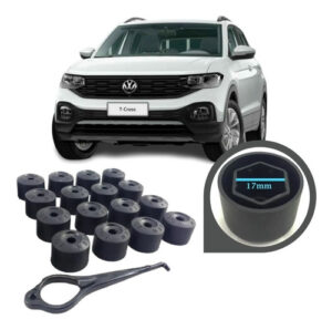 Imagem do produto 25 Capas Tampa Parafuso Roda Vw T-cross Sense E Highline