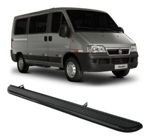 Imagem do produto Estribo Ducato Fiat Preto Lateral Lado Passageiro Teto Baixo