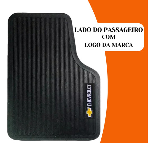 Imagem do produto Jogo Tapete Linha Chevrolet 5 Pçs Escolha Modelo Veículo