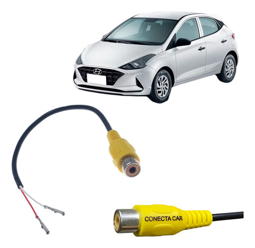 Imagem do produto Chicote Conector Câmera De Ré Hyundai (hb20 2021 Em Diante)