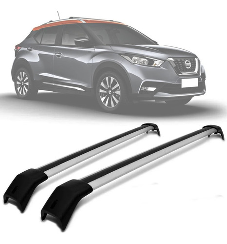 Imagem do produto Travessa De Teto Rack Nissan Kicks 2016 17 18 19 20 21 Larga