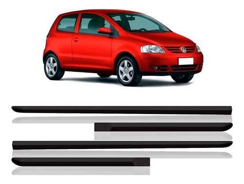 Imagem do produto Jogo Friso Lateral Fox 2003 2004 2005 2006 2010 2p Borrachão