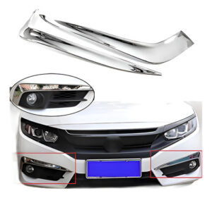 Imagem do produto Moldura Aplique Farol Auxiliar Milha Honda Civic 2017 A 2020