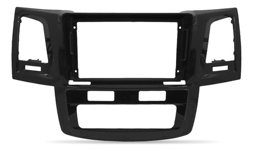 Imagem do produto Moldura De Painel 9 Pol Toyota Hilux 2014 2015 Black Piano