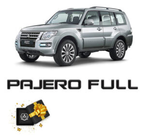 Imagem do produto Adesivo Resinado Pajero Full Preto Capa De Estepe Rígida
