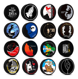 Imagem do produto Capa Estepe Spin Activ Aro 15/16 Com Cabo De Aço E Cadeado