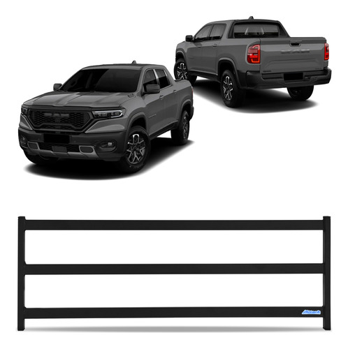 Imagem do produto Divisor Caçamba 3x2 Separador Compras Rampage Dupla 2024