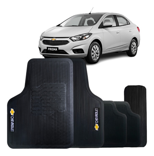Imagem do produto Jogo Tapete Linha Chevrolet 5 Pçs Escolha Modelo Veículo