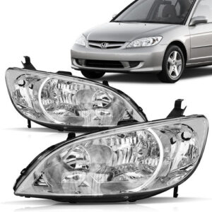 Imagem do produto Par Farol Honda Civic Ano 2004 2005 2006