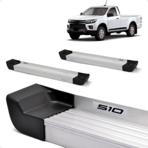 Imagem do produto Estribo Alumínio Natural Kit Fixação S10 Cabine Simples 2014