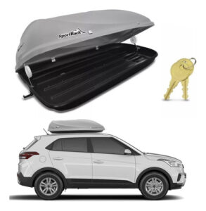 Imagem do produto Bagageiro Bau Maleiro Teto Thule Jetbag Cinza Tiggo Troller