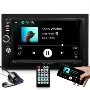 Imagem do produto Som Pra Carro Mp5 Centra Multimidia Moldura + Câmera De Ré