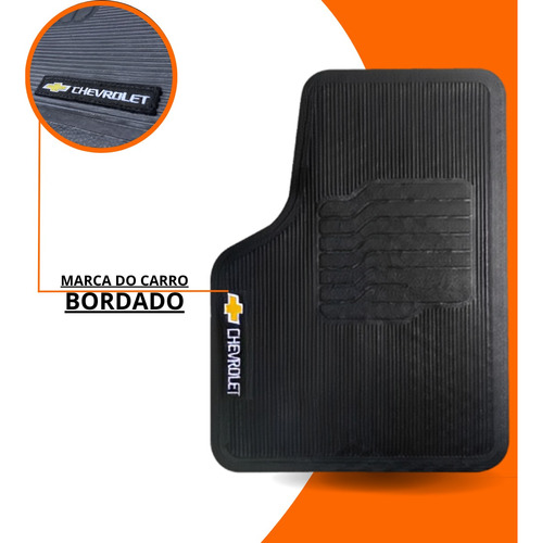 Imagem do produto Jogo Tapete Linha Chevrolet 5 Pçs Escolha Modelo Veículo