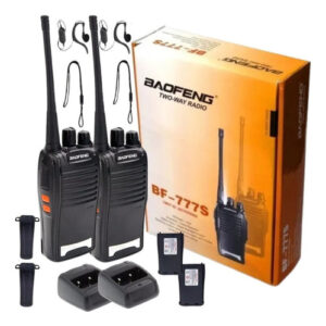 Imagem do produto Kit Par 2 Radio Baofeng 777s Walk Talk Comunicador 16 Canais