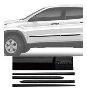 Imagem do produto Friso Lateral Borrachão Fiat Toro 4 Portas Modelo Original