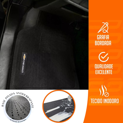 Imagem do produto Jogo Tapete Linha Chevrolet 5 Pçs Escolha Modelo Veículo