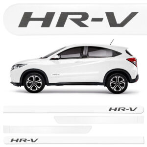 Imagem do produto Friso Lateral Hrv Hr-v Branco Taffeta 2015 A 2021 Com Grafia