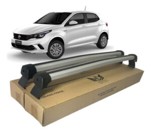 Imagem do produto Rack De Teto Fiat Argo 2019 2020 2021 Bagageiro Aluminio