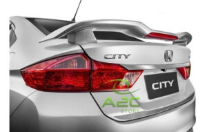 Imagem do produto Aerofolio Traseiro Honda City Pintado Prata Led 2018 2019