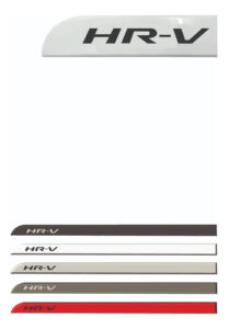 Imagem do produto Friso Lateral Porta Honda Hr-v Cores Originais 2016 A 2022