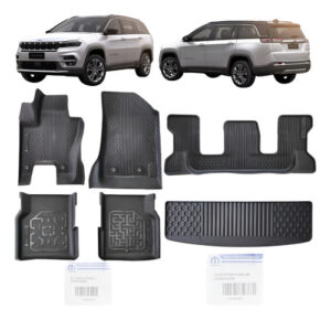 Imagem do produto Jogo Completo Tapetes Bordas Elevadas Jeep Commander 2022/25