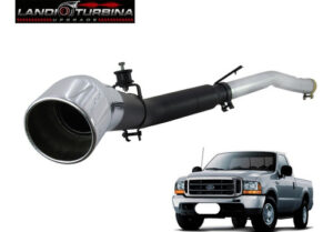 Imagem do produto Escapamento Direto F250 Mwm 6cc 4 Pol Com Ponteira Cromada