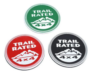 Imagem do produto Emblema 4x4 Jeep Trail Rated Cherokee Compass Renegade