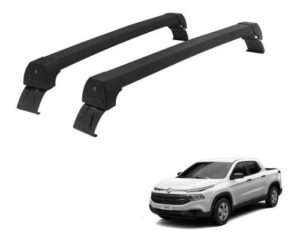 Imagem do produto Rack Teto Alumínio Preto Fiat Toro Sem Longarina Ou Parcial