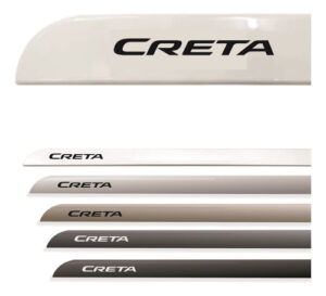 Imagem do produto Kit Friso Lateral Porta Creta Todos Os Anos/modelos