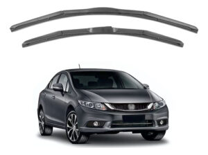 Imagem do produto Par Palhetas Honda Civic 2012 2013 2014 2015 2016 Hibrida
