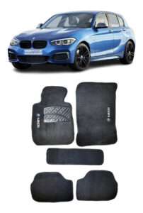 Imagem do produto Tapete Carpete C/ Nome Bmw 120i Preto 07/14