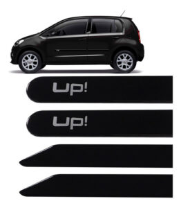 Imagem do produto Jogo Friso Lateral Up 2014 2015 2016 2017 2018 Preto Ninja