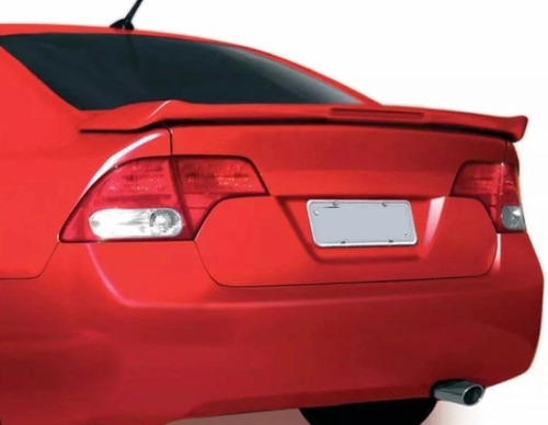 Imagem do produto Aerofólio Spoiler Honda Civic G8 2007 Modelo Si Com Led