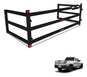 Imagem do produto Extensor De Caçamba Strada 2023 2024 Divisor Ed Preto
