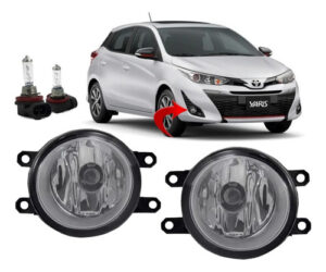 Imagem do produto Par Farol Milha Neblina Toyota Yaris 2018 2019 2020 21 2022