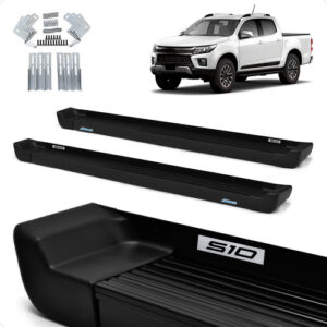 Imagem do produto Estribo S10 Cabine Dupla 2017 2018 2019 2020 Prime Preto