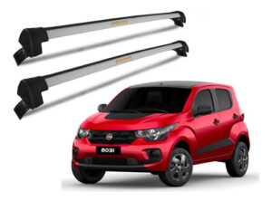 Imagem do produto Rack De Teto Bagageiro Fiat Mobi 2016 A 2022 Prata Aluminio