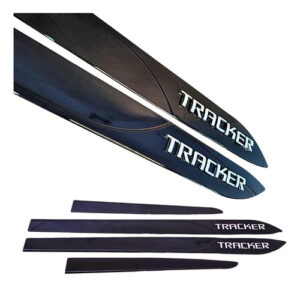 Imagem do produto Jogo Friso Tracker Nome Cromado Alto Relevo Cores Originais