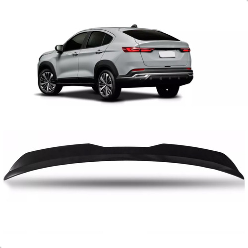 Imagem do produto Aerofolio Para Fiat Fastback 2022 A 2025 Black Piano Sport