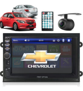 Imagem do produto Central Kit Multimidia Onix Prisma Cobalt Spin 2din Câmera