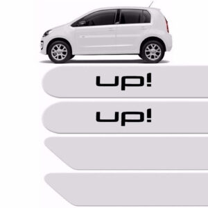 Imagem do produto Friso Lateral Up Tsi 2014 A 2021 Branco Cristal Porta Preta