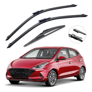 Imagem do produto Kit Palhetas Limpador Silicone Parabrisa Hb20 2020 À 2025