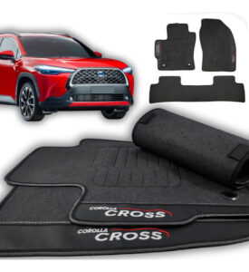 Imagem do produto Jogo Tapete Corolla Cross Todos Carro Borracha 3p - Brinde!