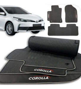 Imagem do produto Jogo Tapete Corolla 2018 2019 Premium Altis Xei + Brinde!