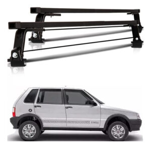 Imagem do produto Rack De Teto Aço Fiat Uno 4 Portas 93 94 95 96 97 98 1999 2000 2001 2002 2003 2004 2005 2006 2007 2008 2009 2010 2011 12