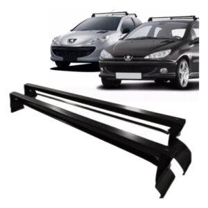 Imagem do produto Rack De Teto Automotivo Peugeot 206/207 - 4 Portas- Preto