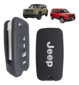 Imagem do produto Capa Carcaça Chave Canivete Jeep Renegade 2014 Ate 2022